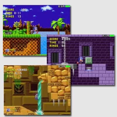 Sonic the Hedgehog auf iPod